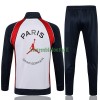 Paris Saint-Germain Ensemble Vestes d'Entraînement 21-22 Bleu Blanc Pour Homme